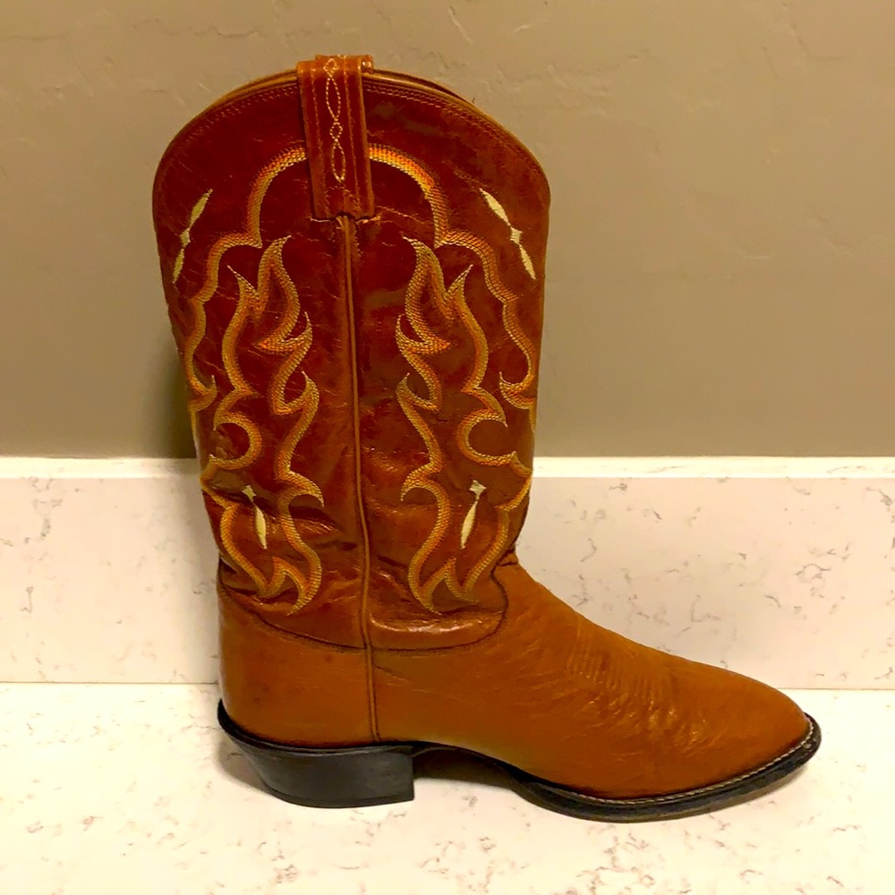Tony Lama ostrich boots